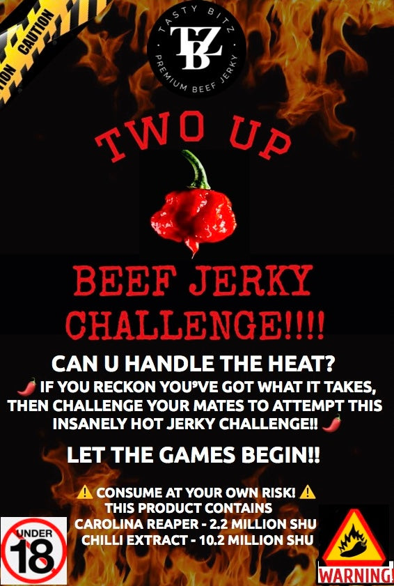 TWO UP HOT JERKY CHALLENGE