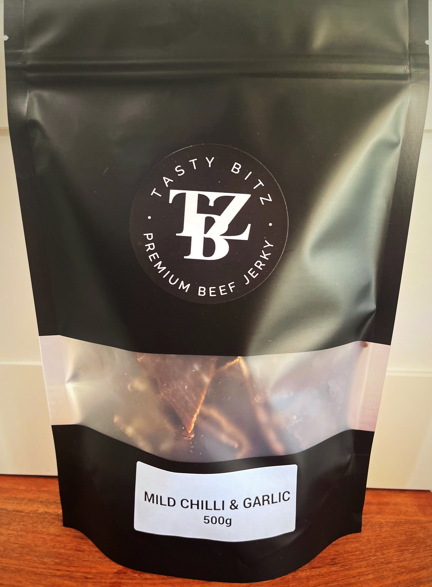Tastybitz Mild Chilli & Garlic Beef Jerky
